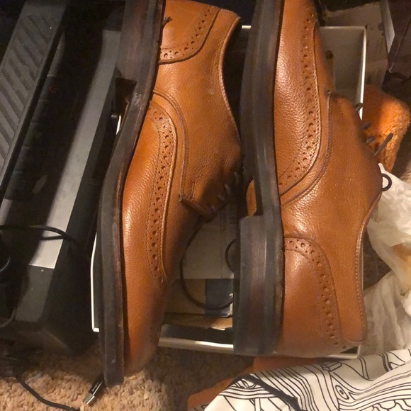 Classic Brown Leather Brogues